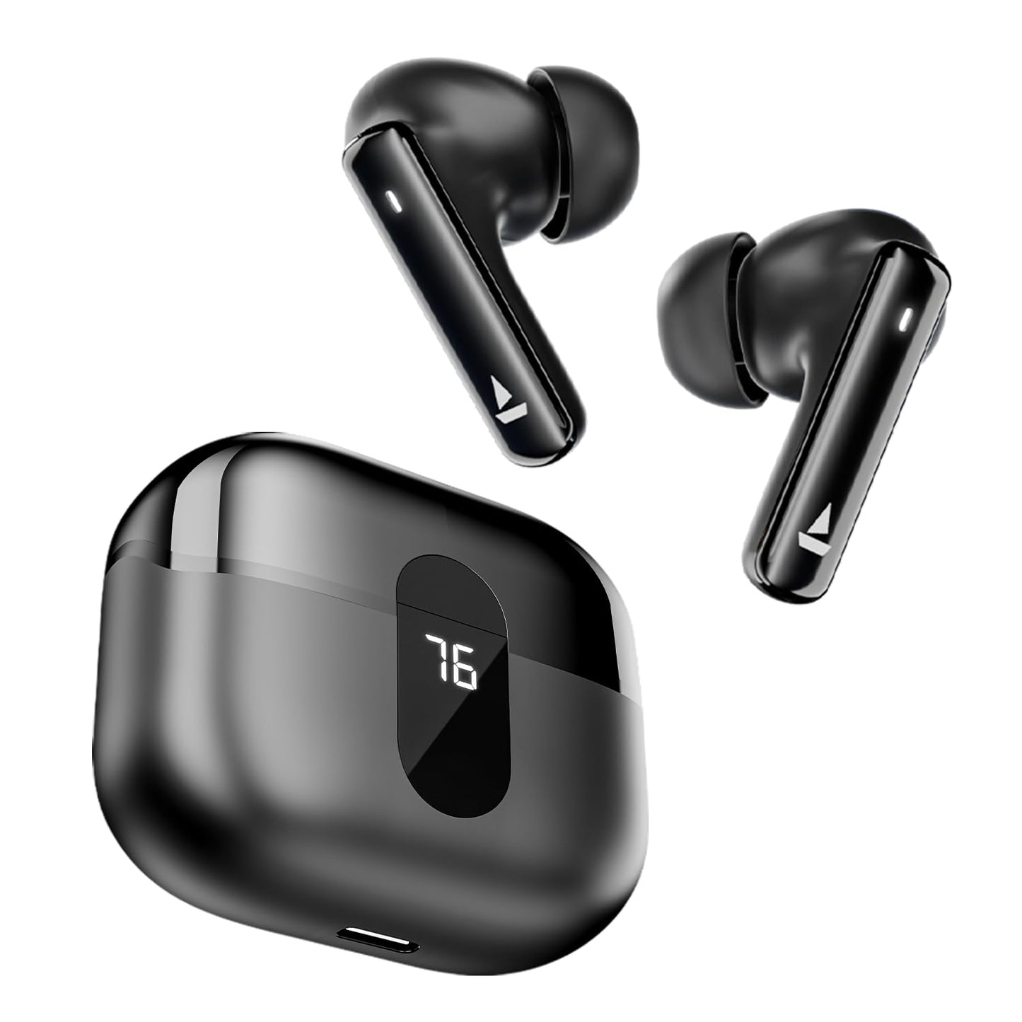 boAt Airdopes Plus 318 TWS Ear Buds Wireless Earphones with mic (Active Black)