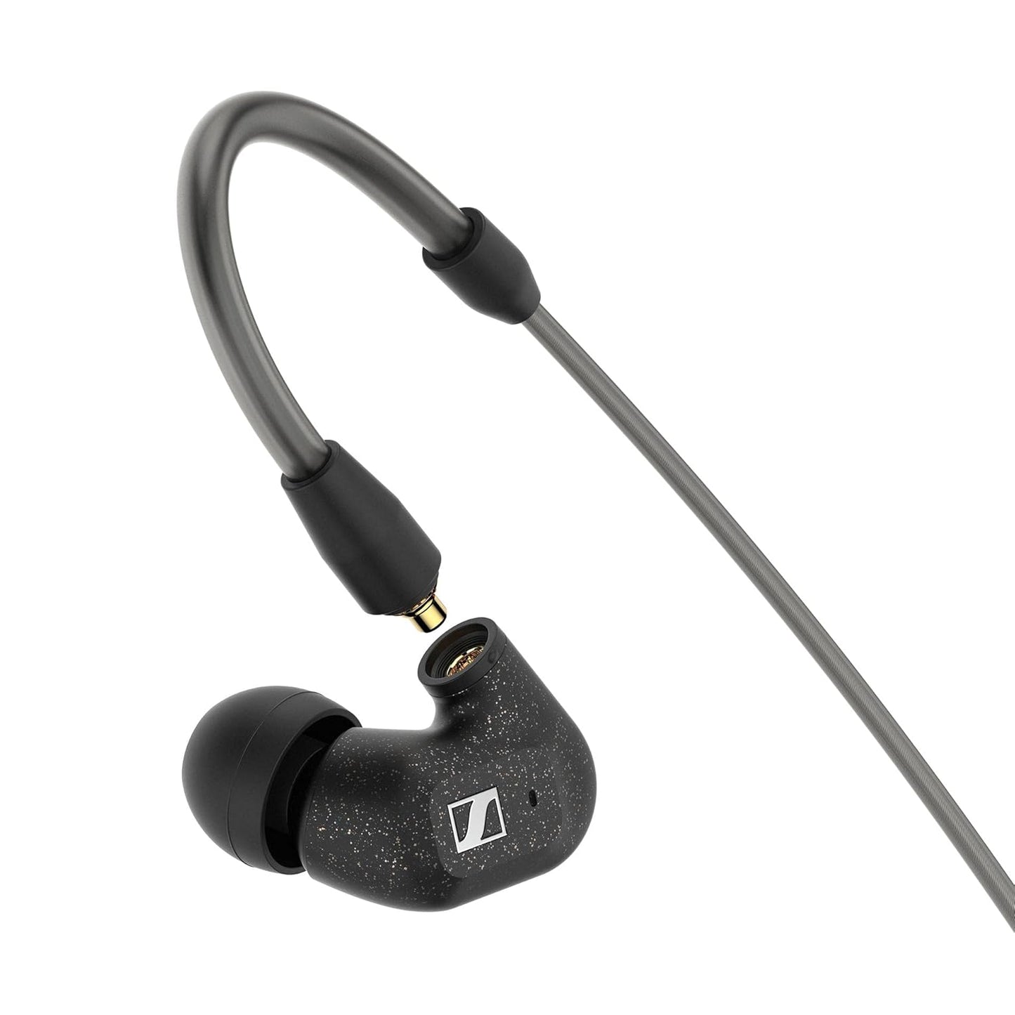 Sennheiser IE 300 Hi-Res Audiophile in Ear Wired Headphones,German Design,7Mm XWB Driver,Detachable MMCX Cable,Rich Bass,Perfect Or Gaming,Noise-Isolating Fit,Silicone & Foam Tips,2Y Warranty,Black