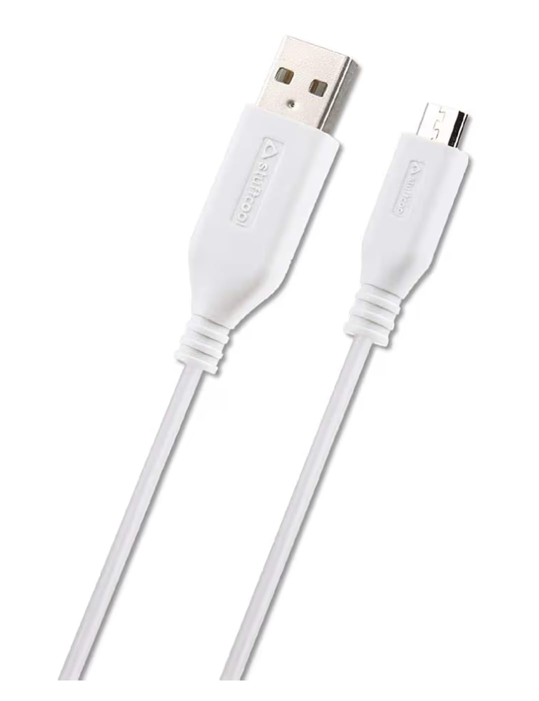 Stuffcool Celer 2.4 Amp 1 Metre Micro USB Cable, White