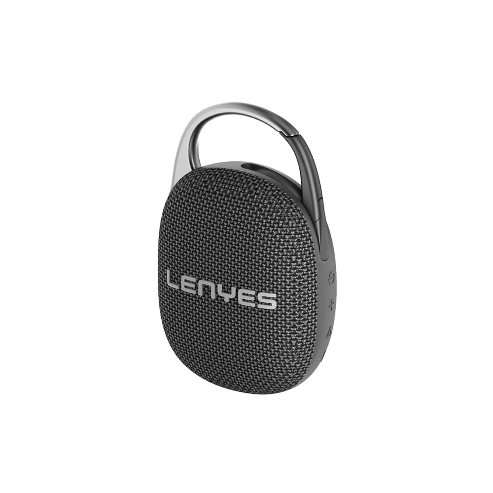 Lenyes S235 Portable Bluetooth Speaker | 8W HD Sound with Deep Bass | IPX7 Waterproof | Bluetooth v5.3 | 5H Playtime | Clip-On Travel Design | Compact Outdoor Wireless Speaker