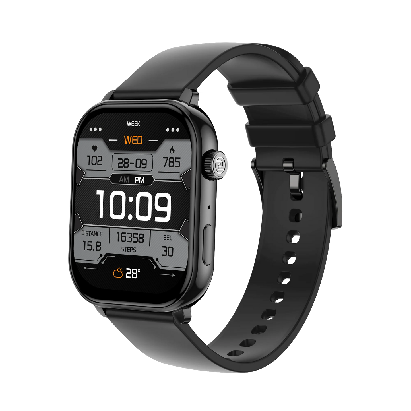 Noise ColorFit Victor 2 Smart Watch - Jet Black