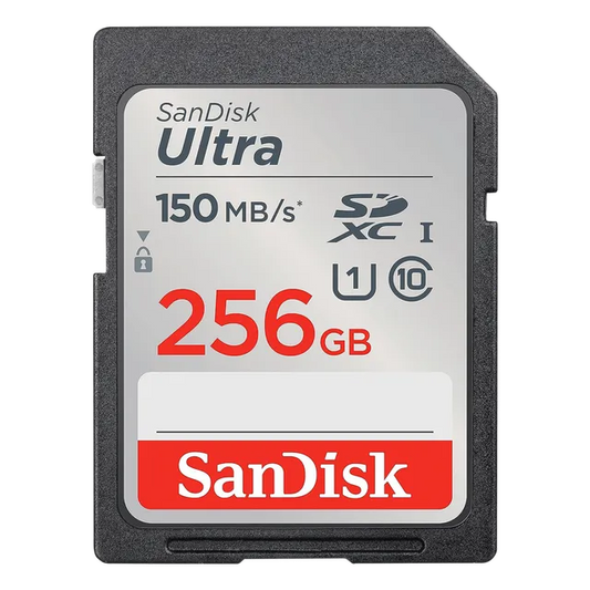 SanDisk Ultra SDXC 256GB Class 10 150MB/s Memory Card