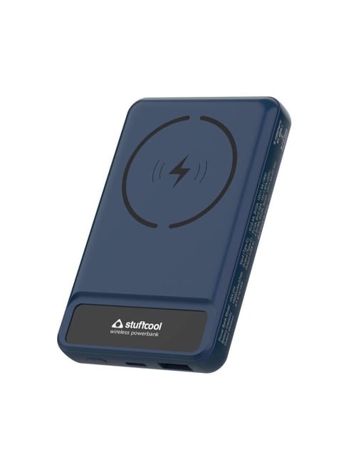 Stuffcool Click Pro 15W Magnetic PowerBank 10000mAh - Blue
