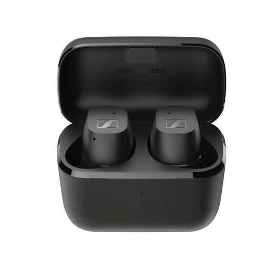 Sennheiser CX True Wireless in Ear Earbuds - Headphone with Mics with Passive Noise Cancellation, Designed in Germany, Touch Controls, Bass Boost, IPX4 and 27h Battery, 2Yr Warranty, Black
