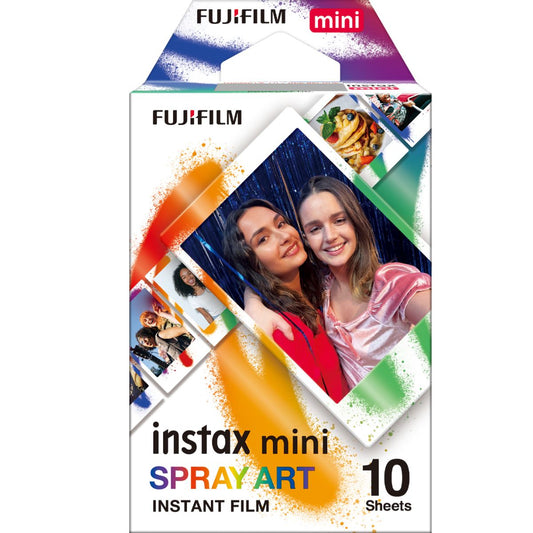 Fujifilm Instax Mini Film Spray art 10 sheets