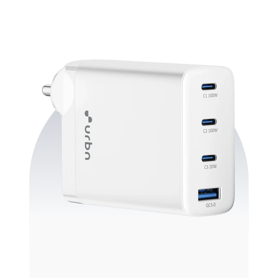 Urbn 100W GaN Wall Charger 4-Port