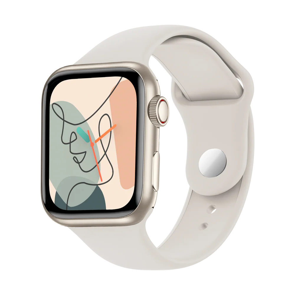 Urban Aura smart watch - Matte white