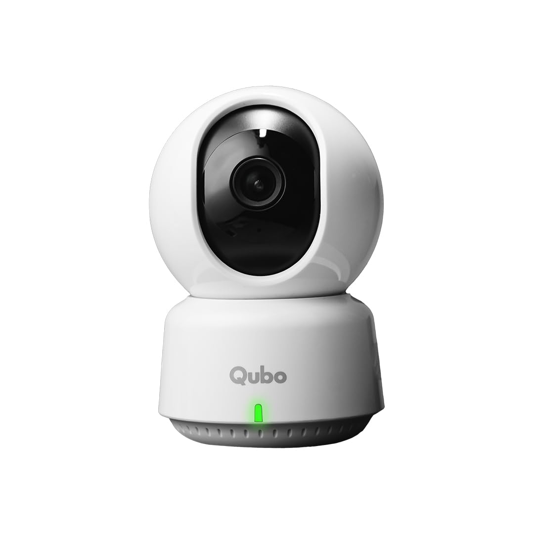 Qubo Smart 360° 3MP Model 2.0 [2K] Wi-Fi Security Camera by Hero Group