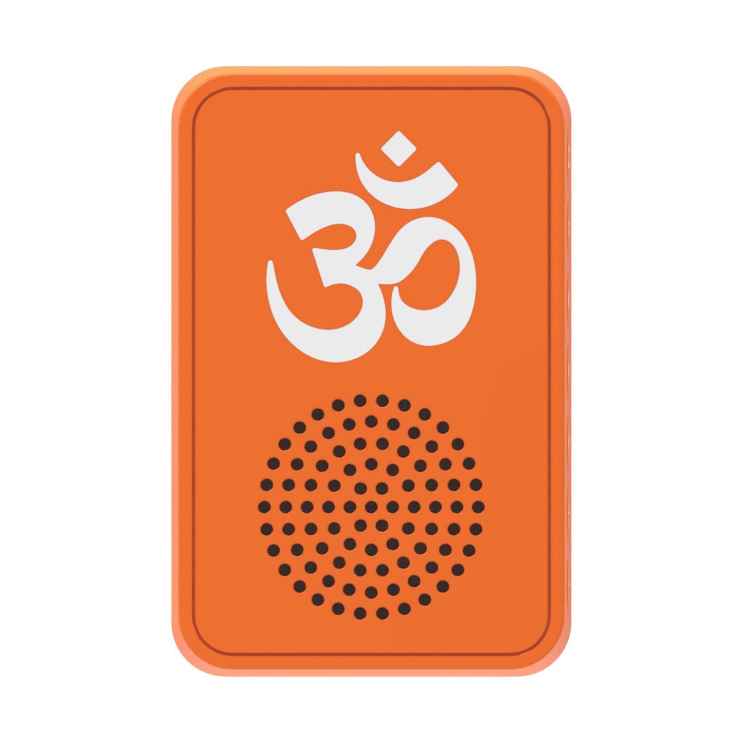 Carvaan Saregama Bhakti Plug Play Devotional Music Player - Pre-Loaded with 25 Mantras and Chalisa | Bluetooth Connectivity (Devotional Orange)