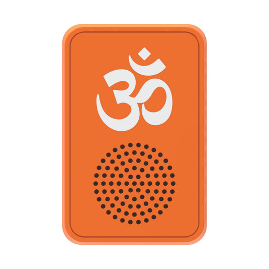 Carvaan Saregama Bhakti Plug Play Devotional Music Player - Pre-Loaded with 25 Mantras and Chalisa | Bluetooth Connectivity (Devotional Orange)