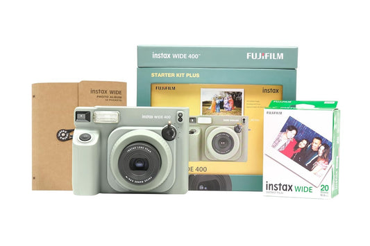 Fujifilm Instax Wide 400 Starter Kit Plus Green - 20 Shots Visit the Fujifilm S