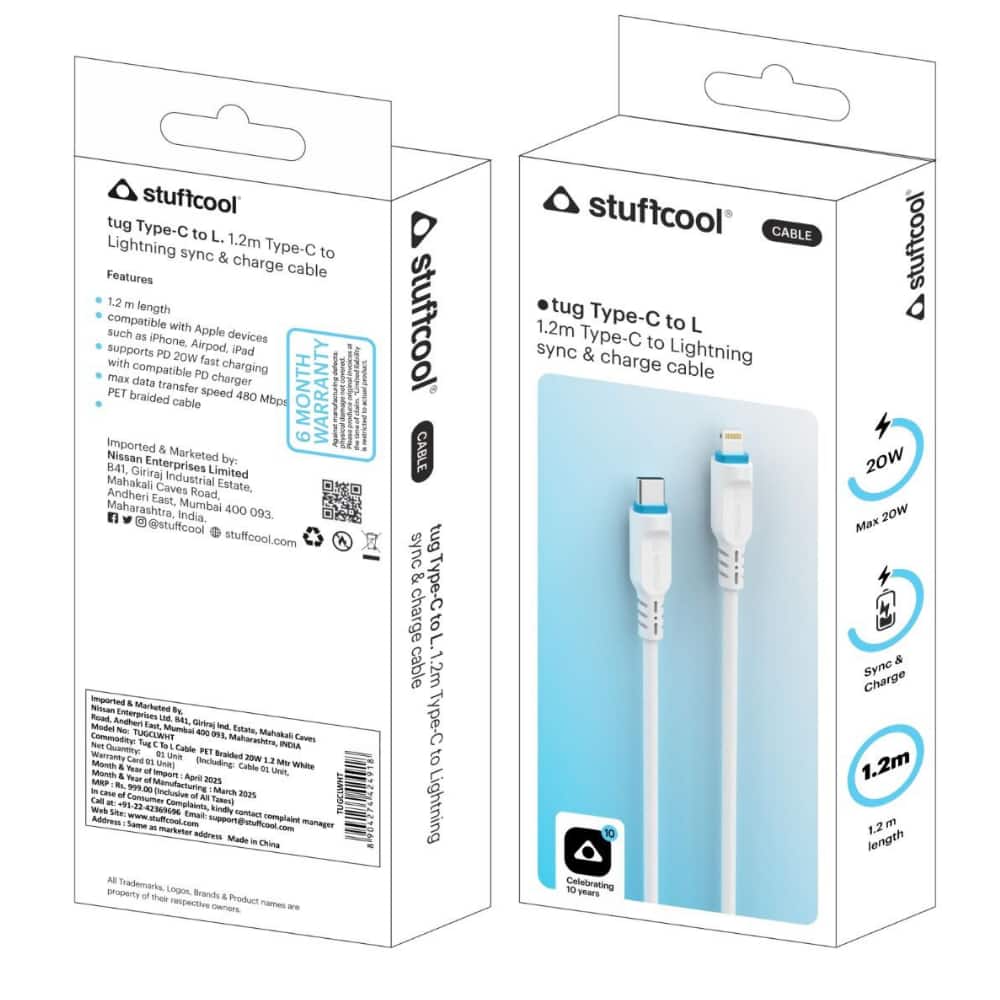 STUFFCOOL TUG C TO L CABLE