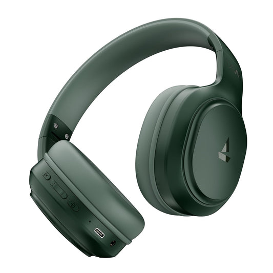 boAt Rockerz 430 Wireless Over Ear Headphone with Mic (Sage Green)